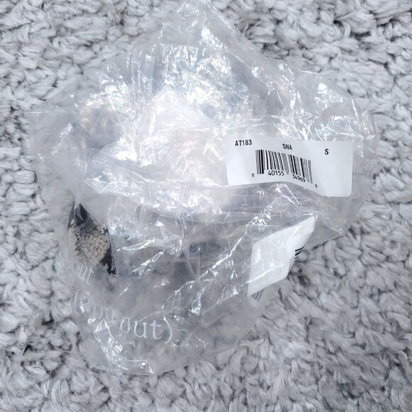 Andie Swim The Sicily Snakeskin Bikini Top Black Cream Size Small Snake Print - Picture 6 of 7